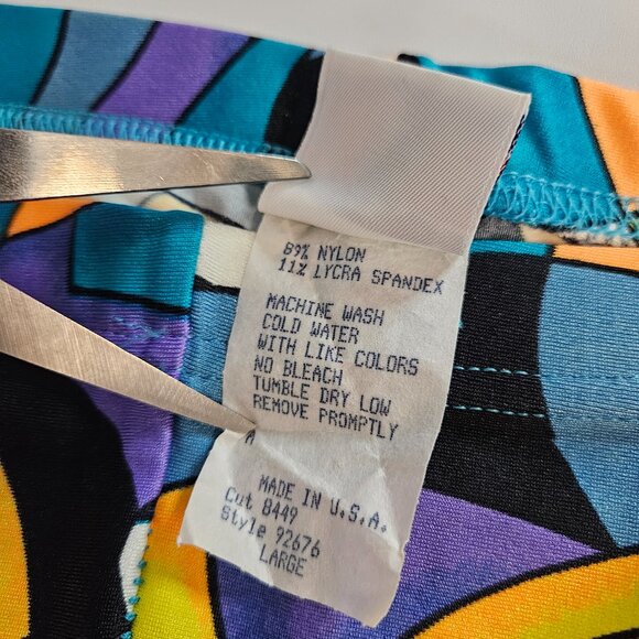 Pro Spirit Workout/Fitness/Running Tights Abstract SPANDEX Pants Womens - Picture 16 of 16